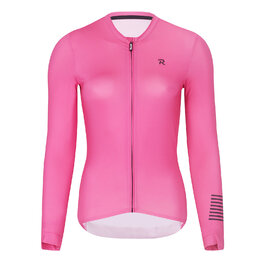 HOLOKOLO Langarm Radtrikot und Hose - VICTORIOUS ELITE - Rosa/Schwarz
