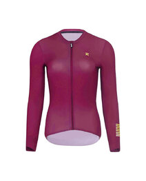 HOLOKOLO Langarm Radtrikot und Hose - VICTORIOUS ELITE - Schwarz/bordeaux