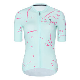RIVANELLE Kurzarm Radtrikot und Shorts - PASSION - Blau/Rosa