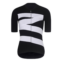 RIVANELLE Kurzarm Radtrikot und Shorts - MISSVELOAIRE - Weiß/Schwarz