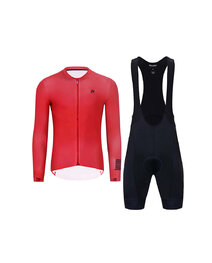HOLOKOLO Kurzarm Radtrikot und Shorts - VICTORIOUS ELITE - Rot