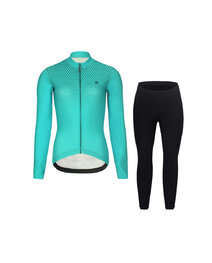 RIVANELLE Fahrradjacke und Hose für den Winter - STARLIGHT WINTER - Blau/Schwarz
