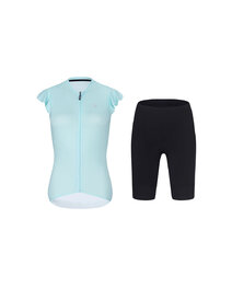 RIVANELLE Kurzarm Radtrikot und Shorts - FLAIR - Blau