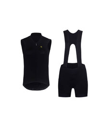 RIVANELLE Kurzarm Radtrikot und Shorts - PURE - Schwarz