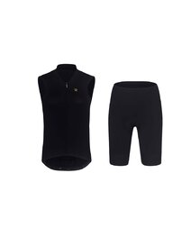 RIVANELLE Kurzarm Radtrikot und Shorts - PURE - Schwarz