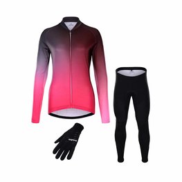 HOLOKOLO Fahrrad-Multipack - DAZZLE LADY WINTER - Rosa/Schwarz