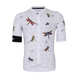 HOLOKOLO Kurzarm Radtrikot und Shorts - ALIVE ELITE - Schwarz/Weiß