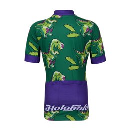 HOLOKOLO Kurzarm Fahrradtrikot - DINOSAURS KIDS - Grün