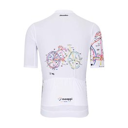 HOLOKOLO Kurzarm Fahrradtrikot - MAAPPI ELITE - mehrfarbig/Weiß