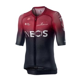 CASTELLI Kurzarm Fahrradtrikot - INEOS 2020 - Schwarz/Rot