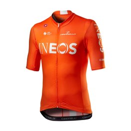 CASTELLI Kurzarm Fahrradtrikot - INEOS 2020 - Orange