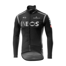 CASTELLI Fahrrad-Thermojacke - INEOS 2020 - Schwarz