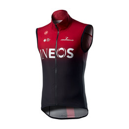 CASTELLI Fahrradweste - INEOS 2020 - Schwarz/Rot