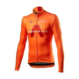 CASTELLI Langarm Fahrradtrikot für den Winter - INEOS GRENADIERS '21 - Hellblau/Orange