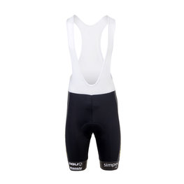 AGU Kurze Fahrradhose mit Trägern - JUMBO-VISMA 2019 - Schwarz