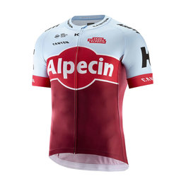 KATUSHA SPORTS Kurzarm Fahrradtrikot - KATUSHA ALPECIN 2018 - bordeaux/Hellblau