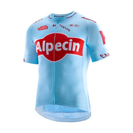 KATUSHA SPORTS Kurzarm Fahrradtrikot - ALPECIN 2019 - Rot/Hellblau