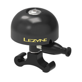LEZYNE Fahrradklingel - CLASSIC BRASS MEDIUM - Schwarz