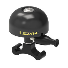 LEZYNE Fahrradklingel - CLASSIC BRASS SMALL - Schwarz