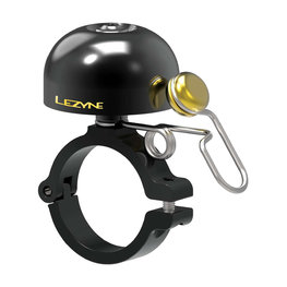 LEZYNE Fahrradklingel - CLASSIC BRASS - HM - Schwarz