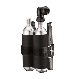 LEZYNE CO2 Pumpen/Kartuschen - TWIN KIT CO2 - Silber/Schwarz