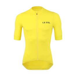 LE COL Kurzarm Fahrradtrikot - PRO JERSEY II - Gelb