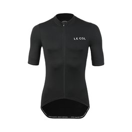 LE COL Kurzarm Fahrradtrikot - HORS CATEGORIE II - Schwarz