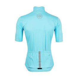 LE COL Kurzarm Fahrradtrikot - PRO RAIN - Hellblau
