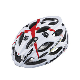 LIMAR Fahrradhelm - ULTRALIGHT+ - Weiß/Schwarz/Rot