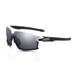 LIMAR Fahrradsonnenbrille - F90 - Schwarz/Weiß