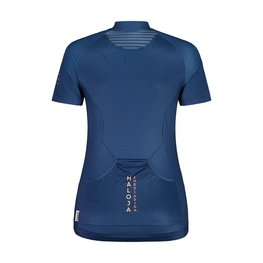 MALOJA Kurzarm Fahrradtrikot - GANESM. 1/2 LADY - Blau