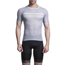 MONTON Kurzarm Fahrrad-Shirt - PERSEVERAN - Grau