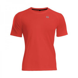 MONTON Kurzarm Fahrrad-Shirt - TENXON  - Rot