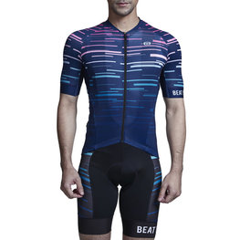 MONTON Kurzarm Fahrradtrikot - PHANTOM - Blau