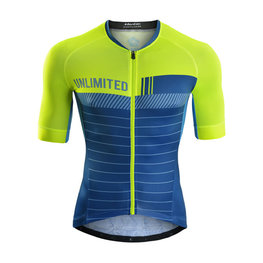 MONTON Kurzarm Fahrradtrikot - PIONEER - Grün/Blau