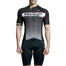 MONTON Kurzarm Fahrradtrikot - TEMEST  - Schwarz