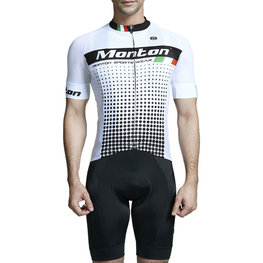 MONTON Kurzarm Fahrradtrikot - TEMEST  - Weiß