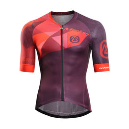 MONTON Kurzarm Fahrradtrikot - VITALITY - bordeaux/Rot