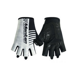 MONTON Fingerlose Fahrradhandschuhe - CARTER - Weiß