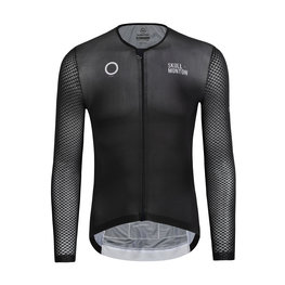 MONTON Langarm Fahrradtrikot für den Sommer - SPIRIT SUMMER - Schwarz
