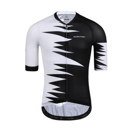 MONTON Kurzarm Fahrradtrikot - ROAR - Weiß/Schwarz