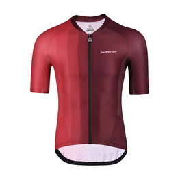 MONTON Kurzarm Fahrradtrikot - INK PAINTING - Rot
