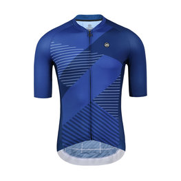 MONTON Kurzarm Fahrradtrikot - SPATIAL - Blau
