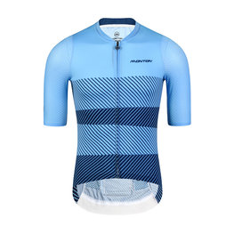 MONTON Kurzarm Fahrradtrikot - SUU - Blau/Hellblau