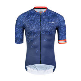 MONTON Kurzarm Fahrradtrikot - UNGO - Blau