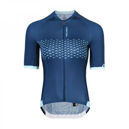 MONTON Kurzarm Fahrradtrikot - ALAMEDA LADY - Blau