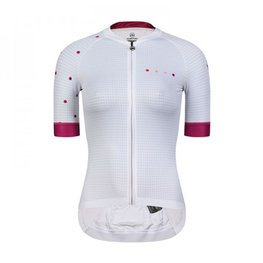 MONTON Kurzarm Fahrradtrikot - VERVE LADY - Weiß