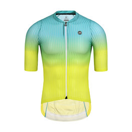 MONTON Kurzarm Fahrradtrikot - SPACE - Gelb/Grün