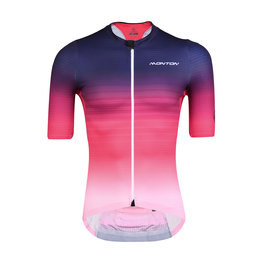 MONTON Kurzarm Fahrradtrikot - SAIUN - Schwarz/Rot