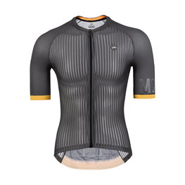MONTON Kurzarm Fahrradtrikot - QUEST - Grau/Orange